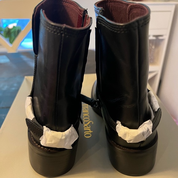 Franco Sarto Black Boots - Picture 3 of 6